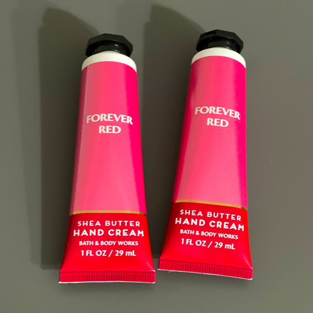 Bath & Body Works hand Cream Forever Red Bundle